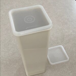Tupperware White Food Storage Container